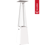 KRATKI Plynový ohřívač UMBRELLA bílý