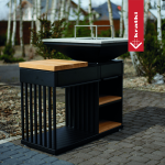 KRATKI Polička na ohniště Quadrum