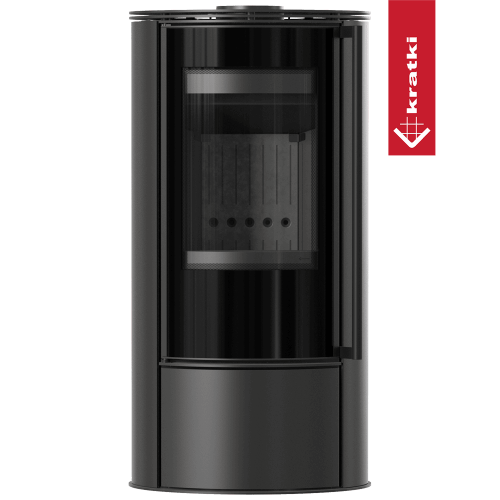 Krbová kamna Kratki PRO ERIK černý Thermotec