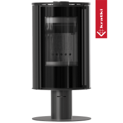 Krbová kamna Kratki PRO ERIK s podstavcem černý Thermotec