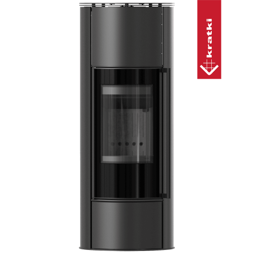 Krbová kamna Kratki PRO ERIK vysoká černý Thermotec