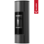 Krbová kamna Kratki PRO ERIK vysoká černý Thermotec