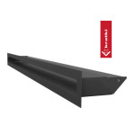 Krbová mřížka LUFT SF 6 x 80 černá KRATKI