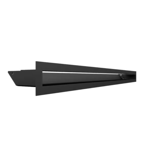 Krbová mřížka LUFT SF 6 x 80 černá KRATKI