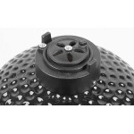 Keramický gril KAMADO EGG průměr 27cm, černý | velikost S