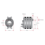 Kamna Kanuk 0 (6 kW) + nářadí zdarma! 
