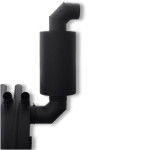 Kamna Kanuk 1 (10 kW) + Výměník 120 mm 500 mm + nářadí zdarma!  