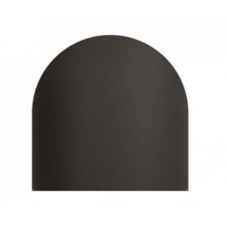 Plech pod kamna černý PŮLOBLOUK 1000x1000
