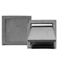 Revizní otvor pro krby SILATERM 250 x 250 mm s rámečkem