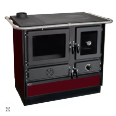 Sporák s teplovodním výměníkem MBS SD THERMO MAGNUM PLUS tmavě červený