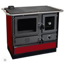 Sporák s teplovodním výměníkem MBS SD THERMO MAGNUM PLUS červený