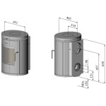 Litinová kamna MORSO 6170