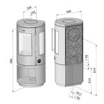 Litinová kamna MORSO 7443