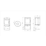 Litinová kamna MORSO 8643