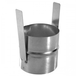 Krátká zděř pro talířové ventily DVS, PDVS, průměr 80 mm (KZ080100)