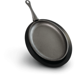 Napoleon Litinová pánev s odnímatelnou rukojetí | Oválná