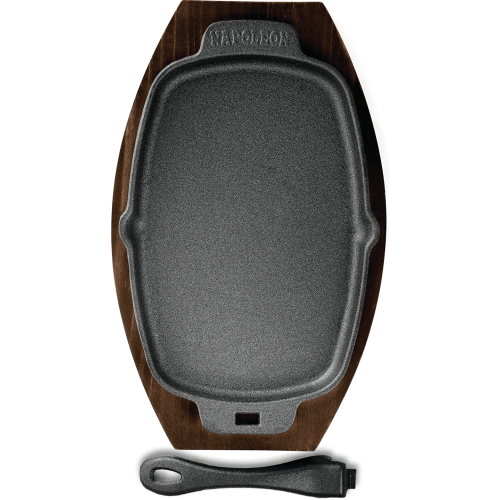 Napoleon Litinová pánev s odnímatelnou rukojetí a podložkou | Hranatá