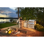 Napoleon BIG 32 nerez | Vestavný plynový gril