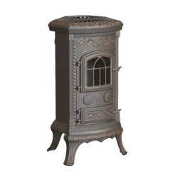 Litinová krbová kamna Nordflam PLATO patina 