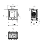 Nordflam BRENO litinová krbová kamna