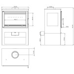 Krbová kamna Nordflam MARSALA