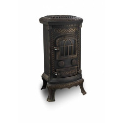 Nordflam PLATO patina litinová krbová kamna