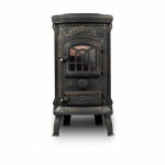 Nordflam VERDO patina litinová krbová kamna