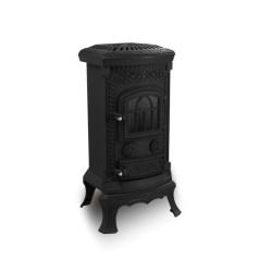 Litinová krbová kamna Nordflam PLATO černá