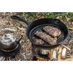 Grilovací litinová pánev s rukojetí Petromax GP 35