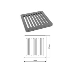 Čtvercový rošt small S1