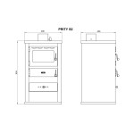 Krbová kamna Prity S2