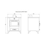 Krbová kamna Prity WD R