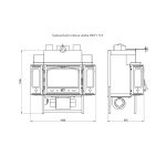 Krbová vložka PRITY TCF teplovzdušná