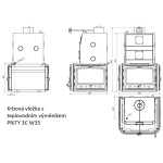 Prity 3C W35 s výměníkem panoramatická