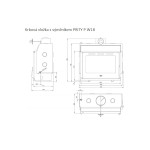 Krbová vložka Prity P W18 s výměníkem