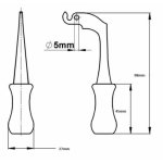 Klička ke kamnům MINI SP