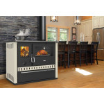 Sporák na tuhá paliva PRITY GT FS S DR slonová kost pravý