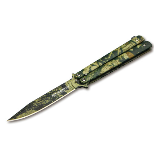 Böker Kapesní nůž BALISONG CAMO (06EX403)