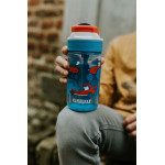 Láhev pro děti Kambukka LAGOON 400 ml Road Dogs | Dětská láhev s brčkem