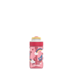 Kambukka Dětská láhev na pití s brčkem LAGOON 400 ml Love Birds