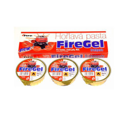 Hořlavá gelová pasta na fondue 3 x 80 g