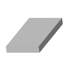 Šamotová deska spodní, pravolevá KV 6.6.2  