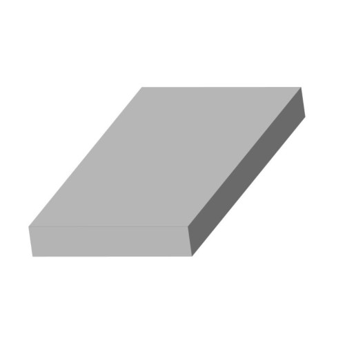 Šamotová deska spodní, pravolevá KV 6.6.2  