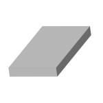 Šamotová deska spodní, boční KV 6.6.2 TV  