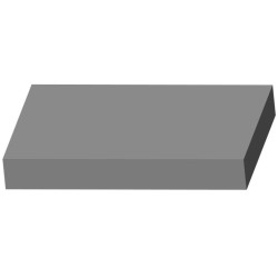 Šamotová deska spodní, pravolevá KV 6.6.4 