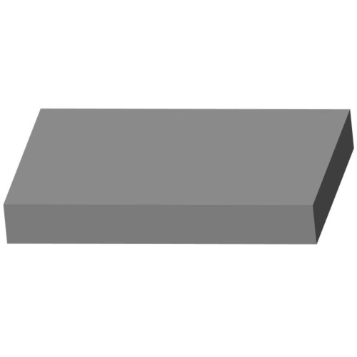 Šamotová deska spodní, pravolevá KV 6.6.4 