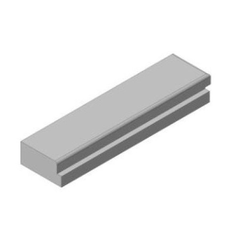 Šamotová deska spodní, pravá KV DYNAMIC 2G 44.55.01.N 