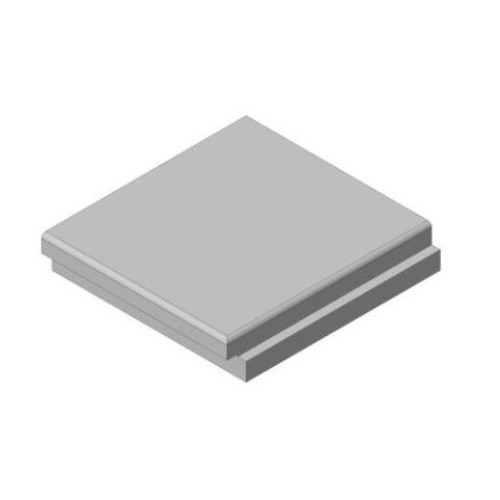 Šamotová deska spodní, levá KV DYNAMIC 2G 66.50.13.N 