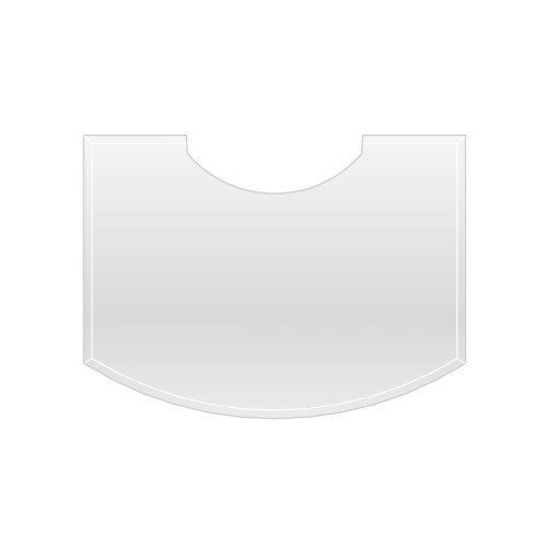 PŘÍSUVNÉ SKLO ke kamnům Romotop (POD.SKLO 4206)