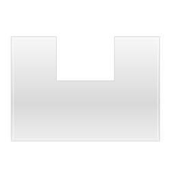 PŘÍSUVNÉ SKLO ke krbům Romotop (POD.SKLO 3200)